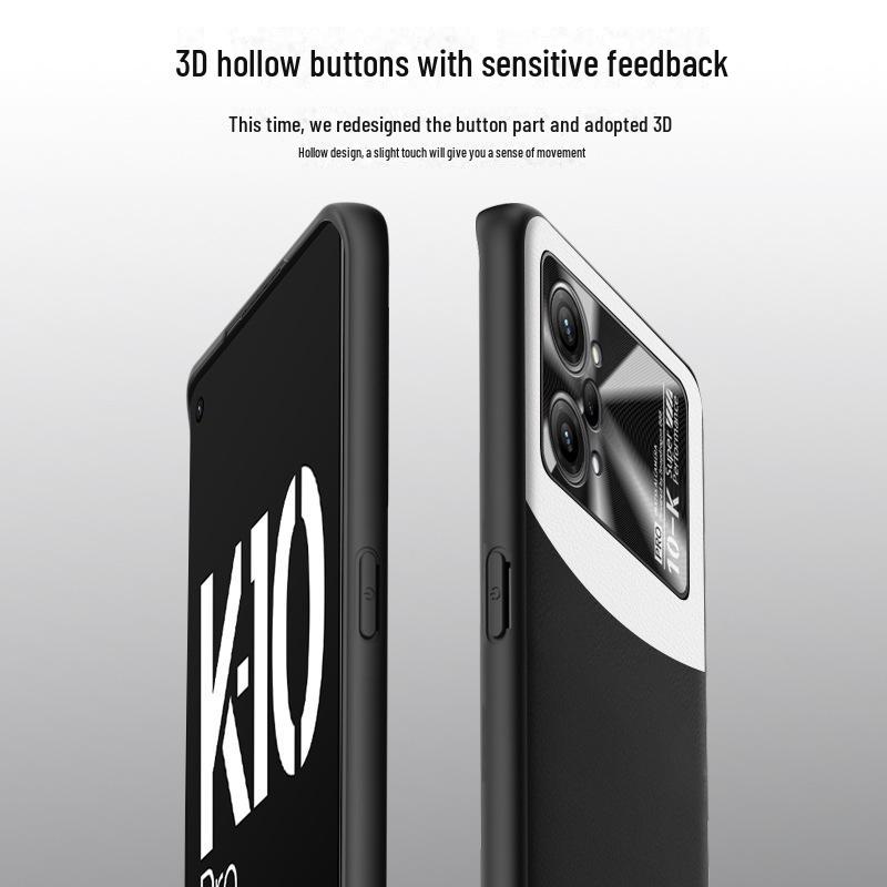 Liquid Leather Case for Oppo K10 Pro, Offers Anti-fall and Anti-fouling Protection In a Single Piece.