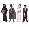 Costume Vader Darth Kids Jumpsuit Jedi Suit Cape Mask Girls Cosplay