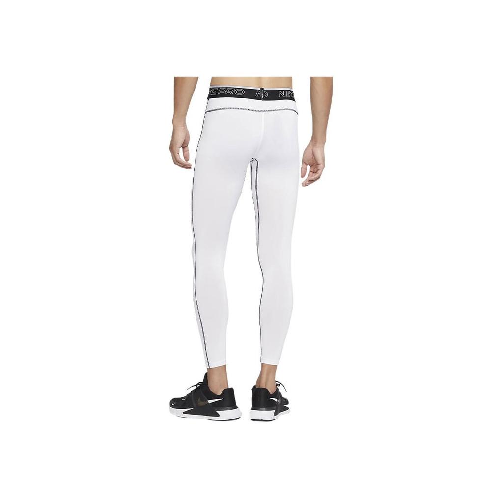 Nike Casual Training Eco-Friendly Breathable Tight Fitness Pants Men pants White DD1914-100