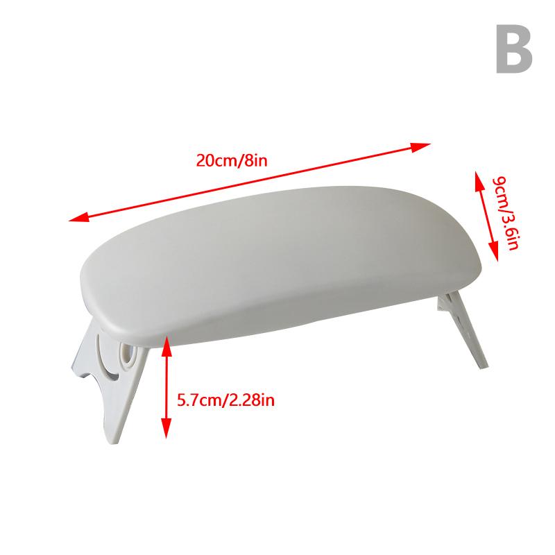 Folding Nail Hand Manicure Rest Arm Stand Pillow Cushion Holder Table Desk Armrest Sponge Support Mat Polish Tool Practice Salon