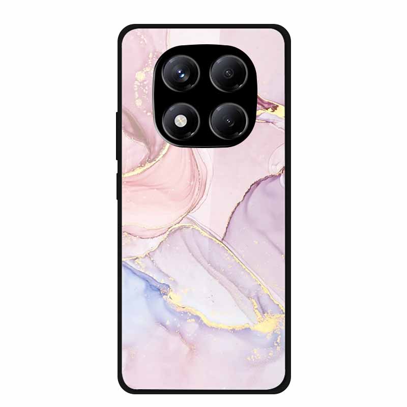 Luxury Case For Redmi Note 14 Pro 4G Tempered Glass Cover For Xiaomi Redmi Note14 Pro 4G Phone Cases Fashion Protective fundas