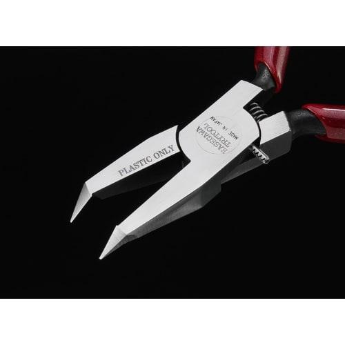 Hasegawa Tri-Tool Plastic Edge Nippers, Tapered Type, for Plastic Models, TT120