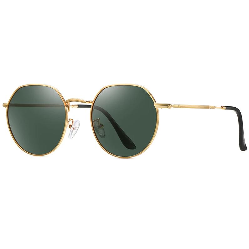 

Classical Women Men Polygon Myopia Sunglasses Polarized Vintage Anti-Glare Prescription Sun Glasses Diopter 0 -0.5 -0.75 To -6.0 0
