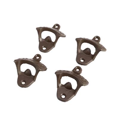 Bottle Opener Open Here Beer Iron Cast Wall Mount Metal Cap Bar Pub Vintage Gift