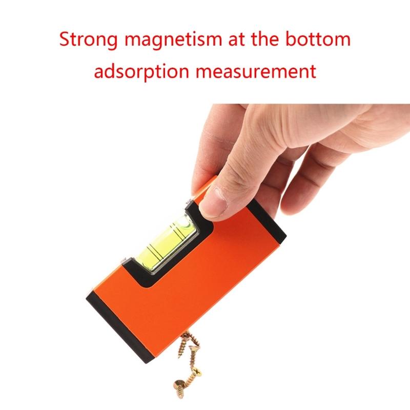 Small Pocket Level Tool Metal Pocket Spirit Level Bubble Level 10cm