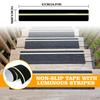 1pc Glow-in-the-Dark Anti-Slip Stair Treads - Self-Adhesive Indoor/Outdoor Steps for Winter Rain Snow Skateboarding & Stairs