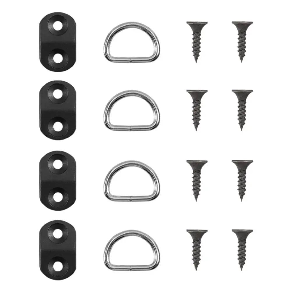 

Автомобильный крючок для багажной сетки, аксессуары для интерьера, внедорожник, пикап, напольный крючок, перегородка, подвеска, D-образное крепление, адаптер для багажника, тип грузовика Pu G0O4