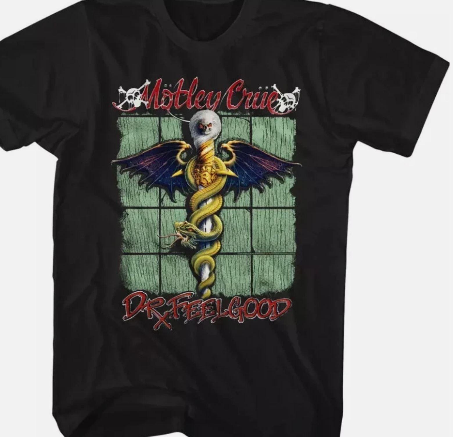 Motley Crue Dr. Feelgood T-shirt S