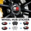 4pcs Car Badge Wheel Center Hub Cap Cover Accessories Auto Styling For Toyota Crown Land Cruiser RAV4 Camry Yaris Corolla Prius