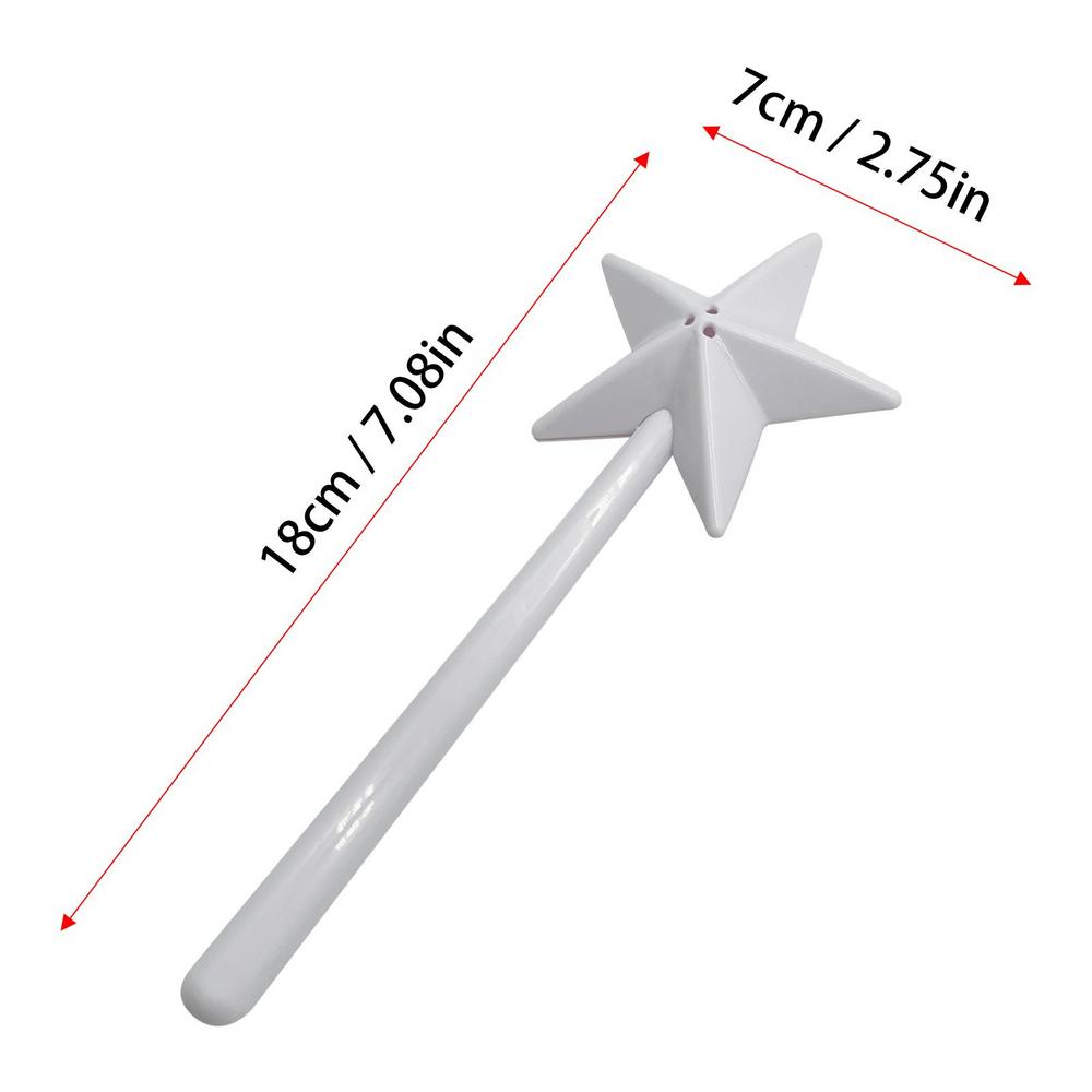 Portable Salt Pepper Shakers Refillable funny Star Wand Salt Holder Cute Kitchen Accessories Dining BBQ Supplies