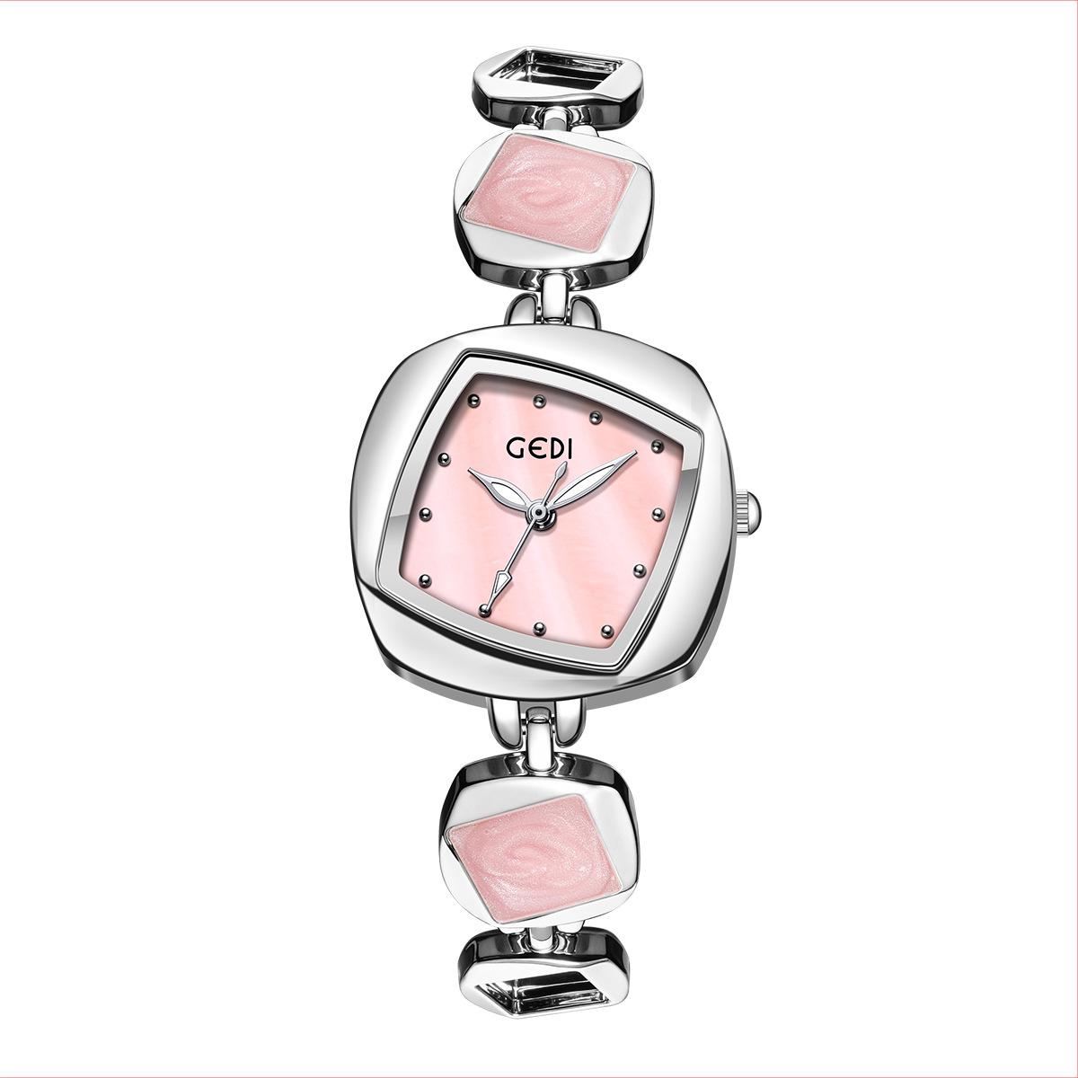 Creative Niche Irregular Design Rhombus Bracelet Watch Women S High Sense Exquisite Fritillary Quartz Watch
