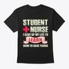 Student Nurse Fashion Tees T-Shirt Made In the USA Size S To 5XL