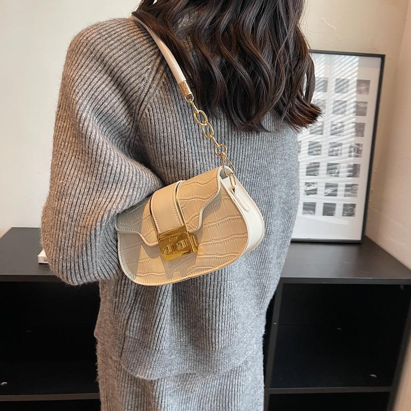 Geantă de damă Nouă geantă de umăr de nișă pentru fete Geantă elegantă și simplă pentru navetă la serviciu Rucsac PU pentru fete sub braț