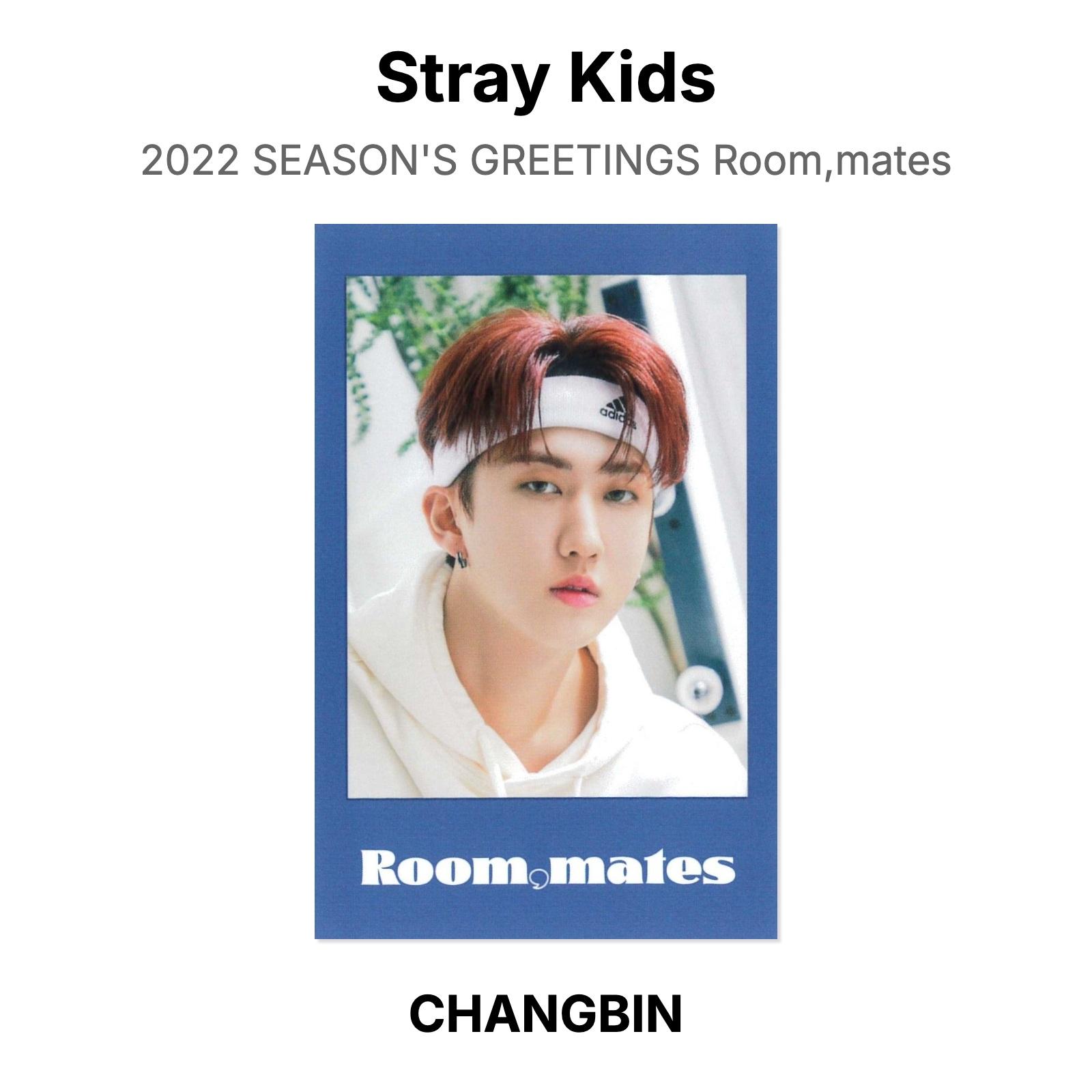 Stray Kids 2022 SEASON S GREETINGS Комната, mates Официальная Фотокарточка CHANGBIN 04
