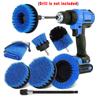 Reinigungsbürste für elektrische Bohrmaschinen, Badezimmeroberflächen, Badewanne, Dusche, Fliesen und Fugenmörtel, Allzweck-Reinigungsset für Power Scrubber