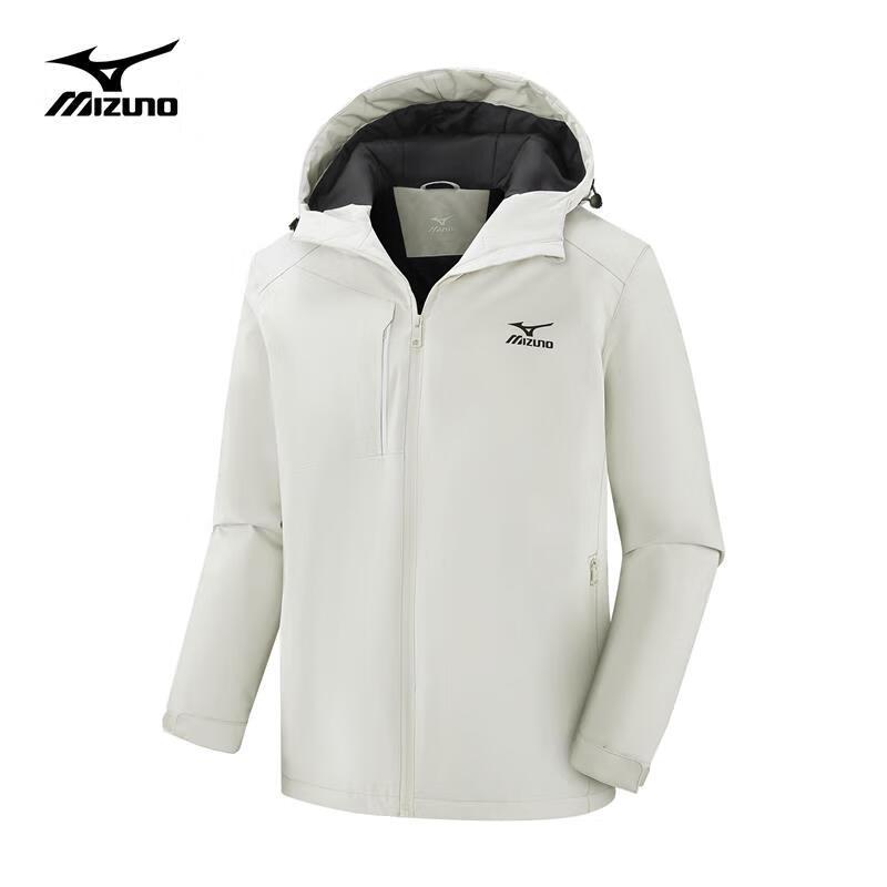 Mizuno Unisex Outdoor Windproof Waterproof Hooded Jacket