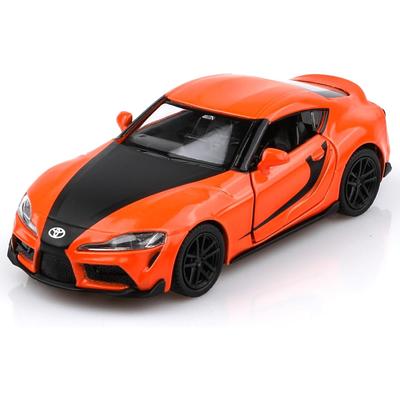 1/36 Scale Toyota Supra Speed and Passion 9 Painting Diecast Cars Models, Pull Back Toyota Toy Cars, Cars Gifts for Boys Girls
