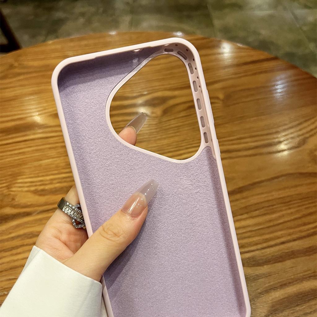 Pouzdro na mobilní telefon Huawei Pura70Pro+ Oficiální Pravý Tekutý Silikon High-end Mate70 Jednoduché Ochranné Pouzdro