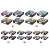4pcs Flower PU DIY Diamond Painting Memo Pad Contains 160 Sheets of Paper Diamond Painting Note Box for Office Desk