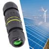 3 Pin Solar Connector Junction Box IP68 Waterproof Electrical Cable Wire Connector Screw Fixed Outdoor LED Lamp Parts