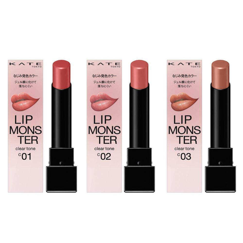 Kanebo KATE Lip Monster Clear Tone C01  C02  C03