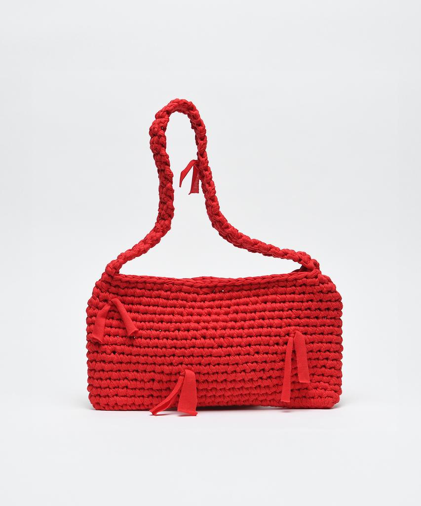 Limelike Demi Knit Bag_Red