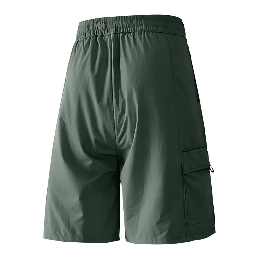 Men's Summer Quick - Dry Loose Fitness Pants, Casual Sports Shorts, Surfing Beach Shorts, Knee - Length Shorts