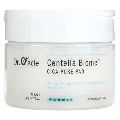 Centella Biome, Cica Pore Pad, 75 listů, 135 g (4,76 oz)