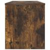 TV Cabinet Smoked Oak 100 x 35 x 40 cm Engineered Wood