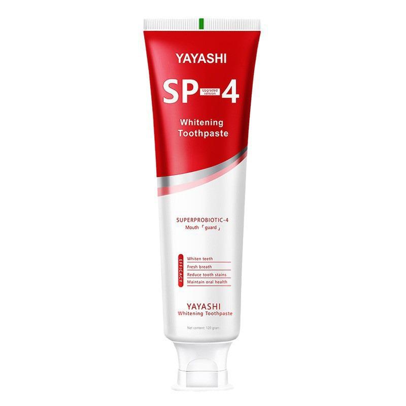 SP-4 Oral Shark Whitening Toothpaste - Fresh Breath, Stain Removal, Long-lasting Fragrance