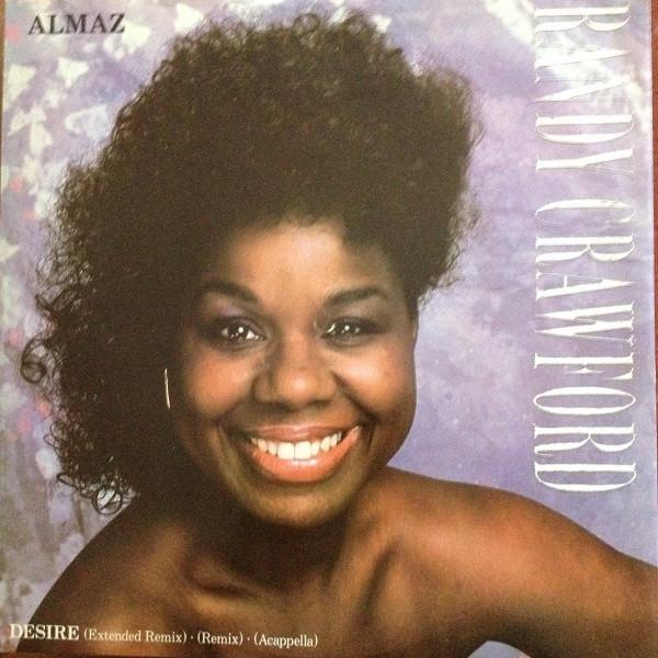 

12inch Record RANDY CRAWFORD Almaz Desire W8583T Warner Bros. Re 1986 UK Dance Electronica Used