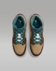 DZ6335-200 Nike GS Air Jordan 1 Mid SE Cacao Wow Ale Brown Twine Luminous Green