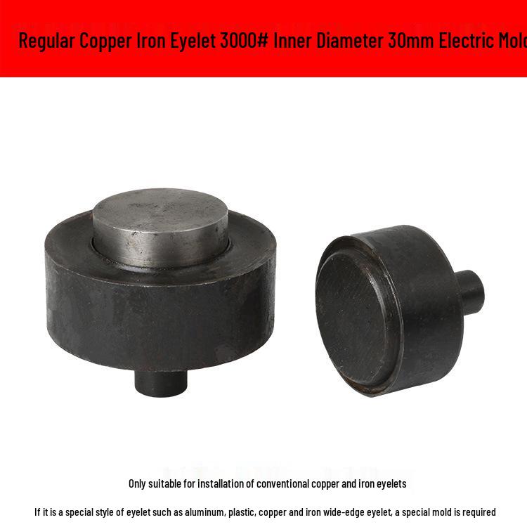 Copper Iron Eyelet & Rivet Installation Tool for Shoes