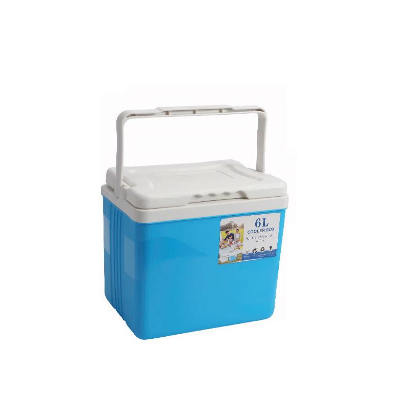 Tri-polar 6L Portable Cooler Box with Ice Packs