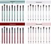 9-Piece Animal Hair Eyeshadow Brush Set