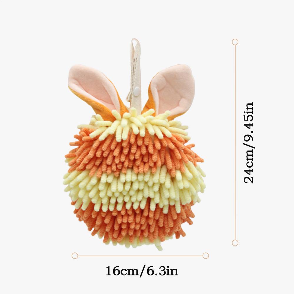 Chenille Hand Towels Wipe Hand Towel Ball Quick Drying Absorbent Soft Absorbent Microfiber Handball for Kitchen Bathroom