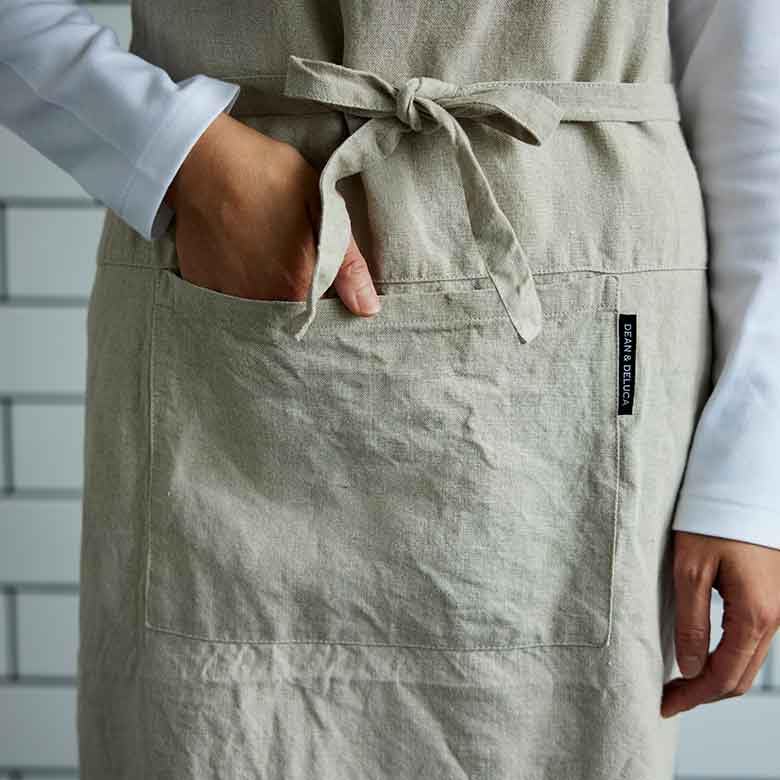 Linen Apron and Tea Towel Gift [Dean & Deluca]