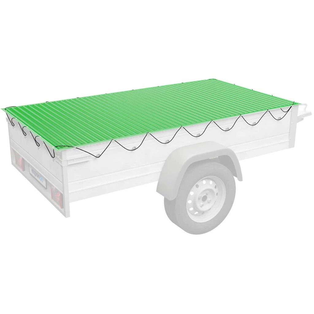 Cargo securing net for trailer 25 x 35 m green