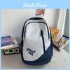 School Letter Unisex Bag With Zipper Closure And Shoulder Straps For High School