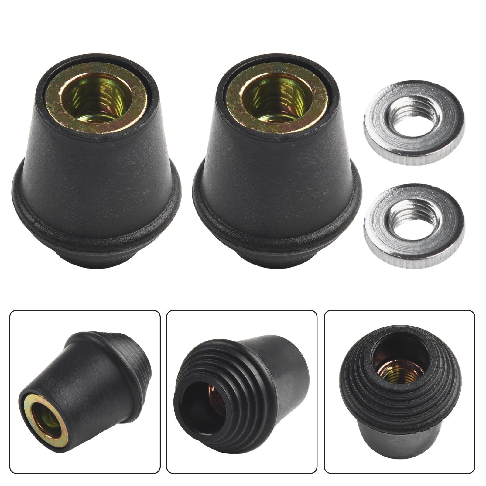 

Accessories Floor Drum Legs Feet Black For Drummer