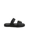 Kamy Leather Sandals Black