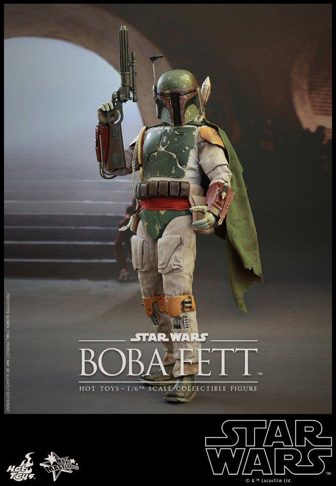 Movie Masterpiece Star Wars Episode 6: Return of the Jedi Boba Fett 16 Scale Plastic Painted Movable Figure