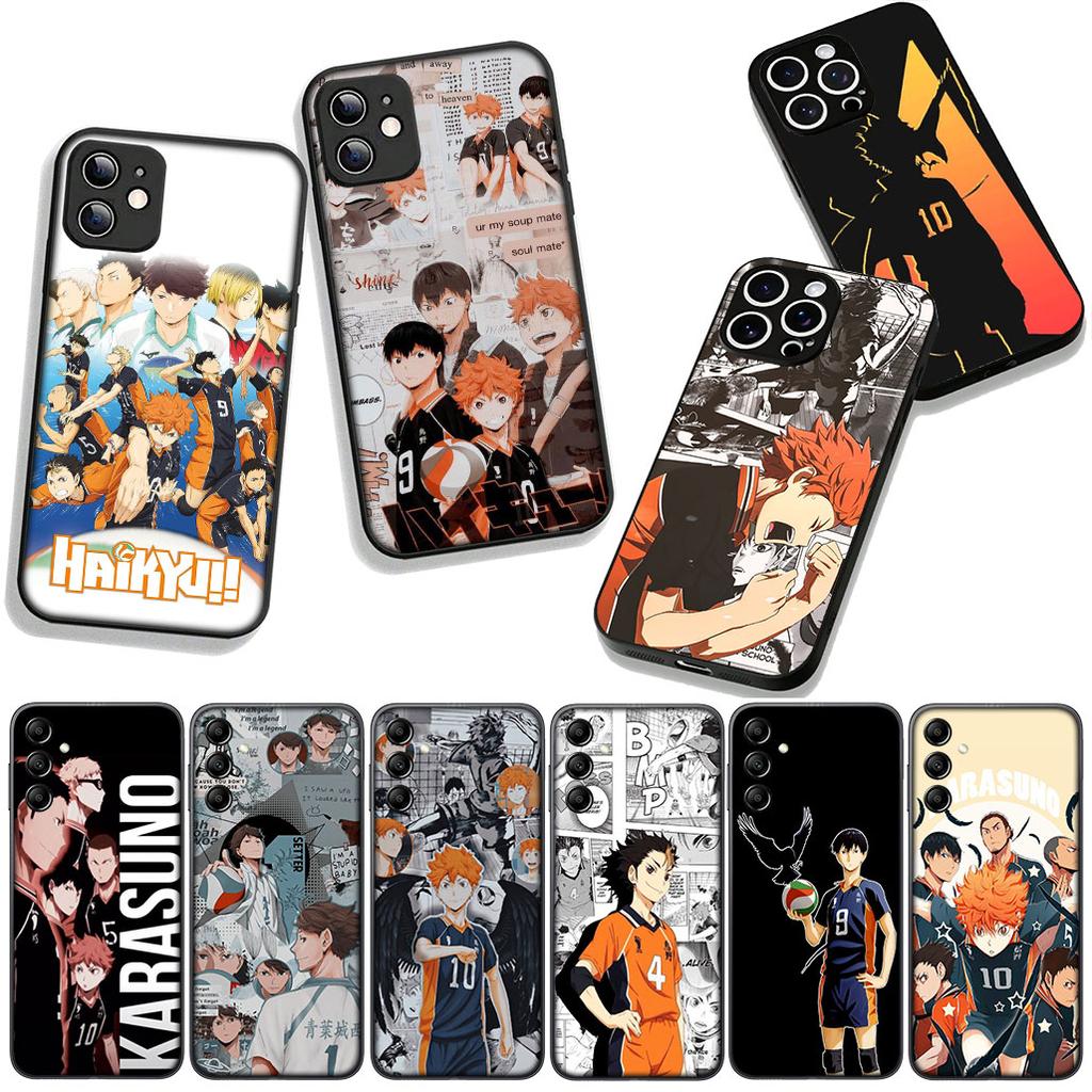 for Samsung Galaxy A36 A17 A26 A07 A35 A54 A53 A13 A33 A34 S8 S9 S20 S21 FE S10 Plus Case Toru Oikawa Haikyuus Hinata Shoyo
