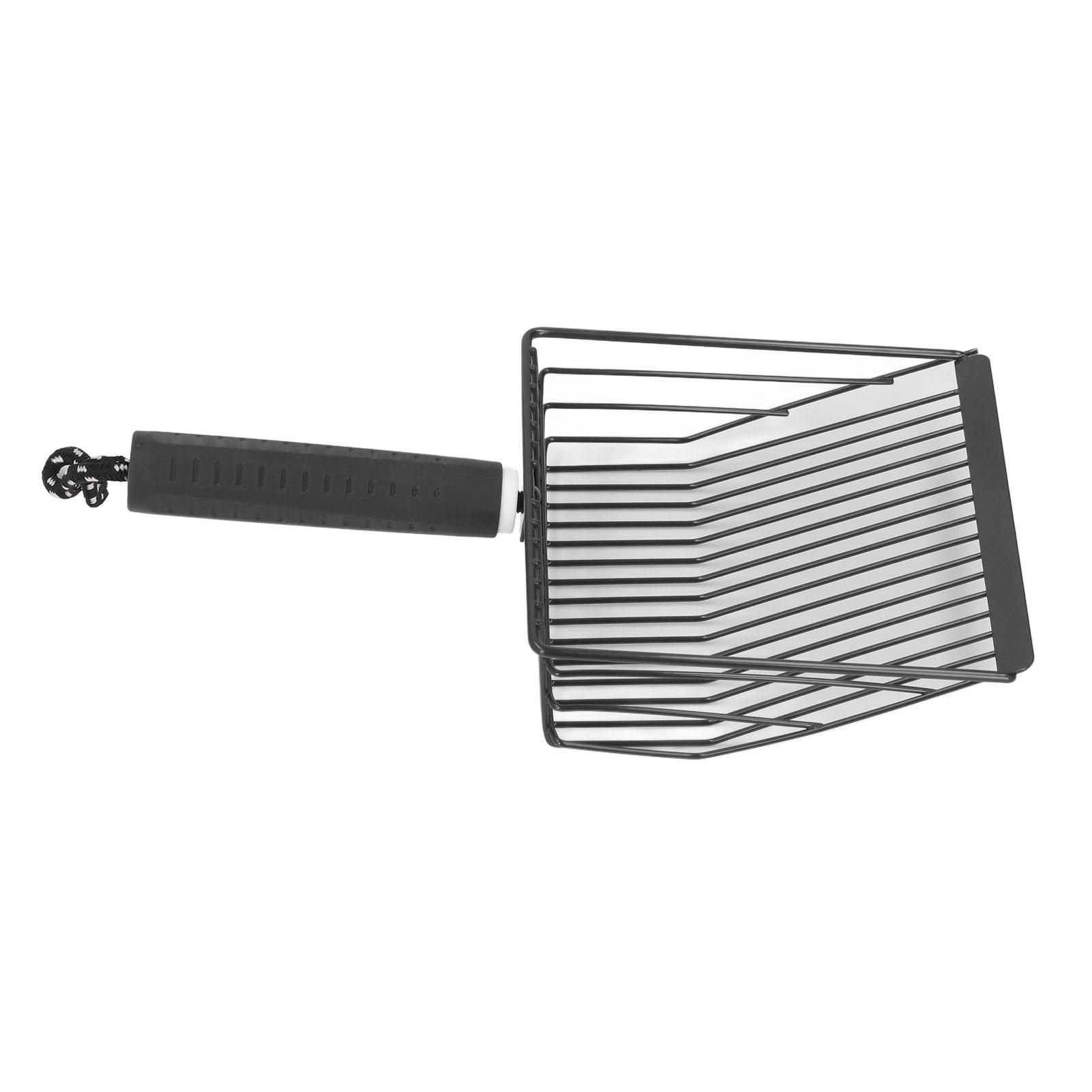 Cat Litter Scoop Removable Handle Metal Fast Filtration Cat Litter Shovel Litter Box Scoop for Cat Litter Box Cleaning