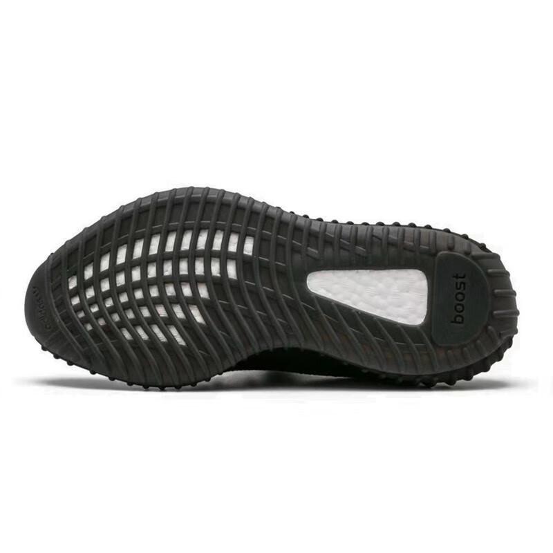 Adidas Yeezy 350 Core Black/Red Youth Casual Shoes