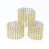 STRASSED NAPKIN HOLDER FOR HOLIDAYS WEDDING DINNERS NAPKIN HOLDER Fabric Napkin Holder Cloth Napkin Ring