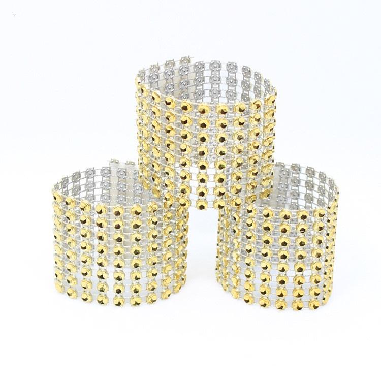 STRASSED NAPKIN HOLDER FOR HOLIDAYS WEDDING DINNERS NAPKIN HOLDER Fabric Napkin Holder Cloth Napkin Ring