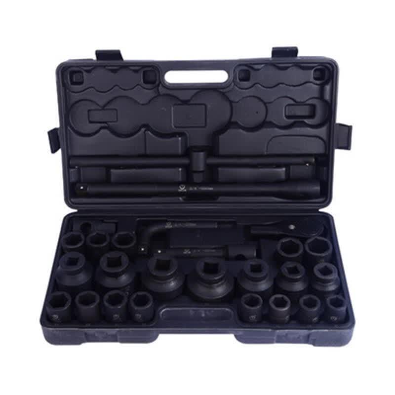 OK 26-Piece Heavy-Duty Pneumatic Impact Wrench Socket Set