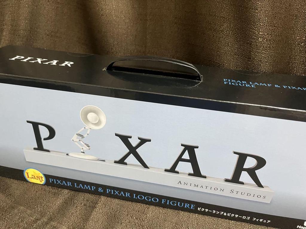 [USED] Pixar Happy Lottery Last Prize: Pixar Lamp & Pixar Logo Figure