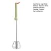 Stainless Steel Egg Whisk Semi-Automatic Hand Push Rotary Blender Manual Mixer Stirrer Kitchen Tool for Blending Whisking Beating Stirring